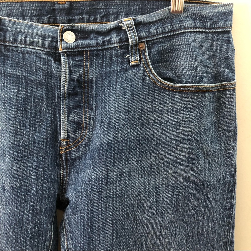 LEVIS 501CT Sz 32 Button Fly Jeans - Picture 13 of 14